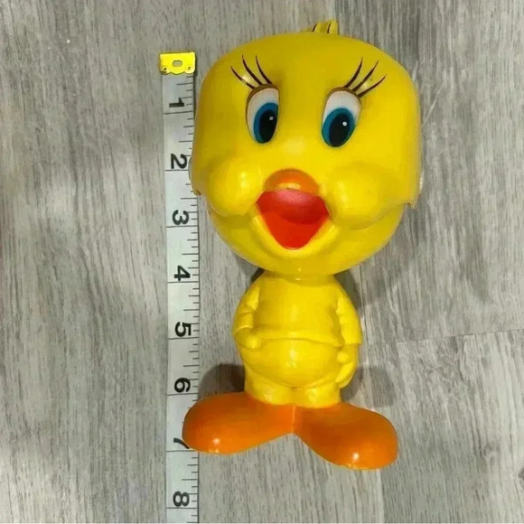 Vintage 1976 Mattel Chatter Chums Talking Tweety Bird Pull String Toy - Works - Picture 7 of 7